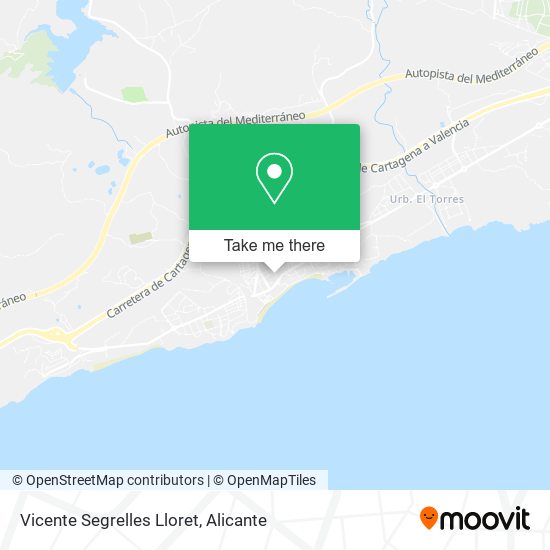 Vicente Segrelles Lloret map
