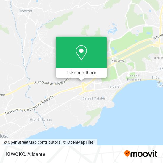 KIWOKO map