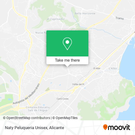 Naty Peluqueria Unisex map