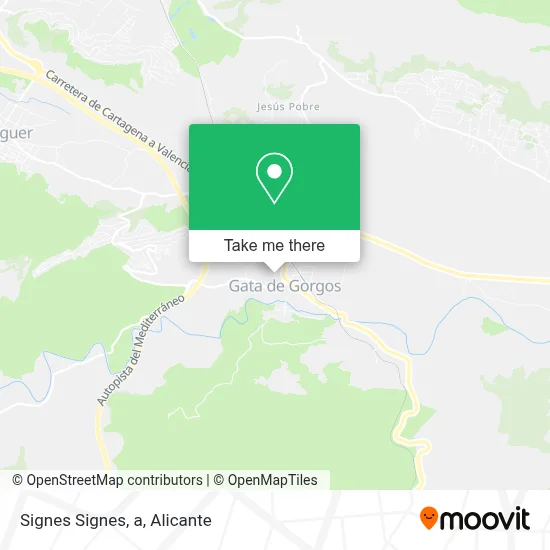 Signes Signes, a map