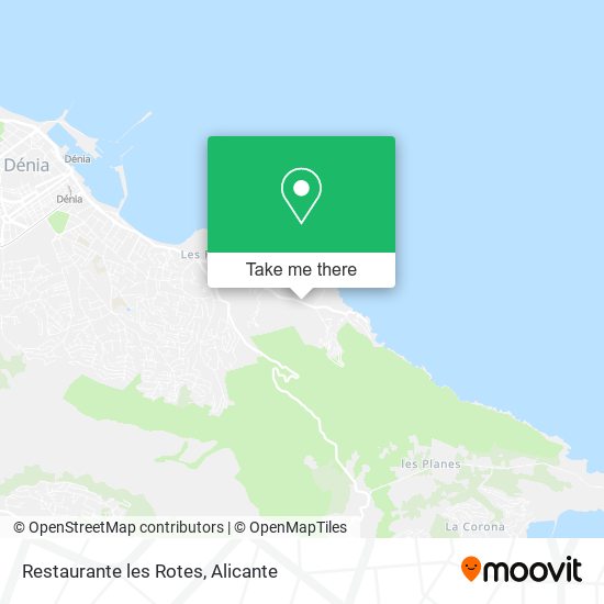 Restaurante les Rotes map