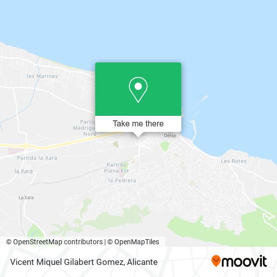 Vicent Miquel Gilabert Gomez map