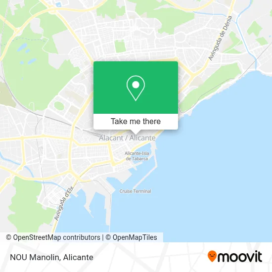 NOU Manolin map