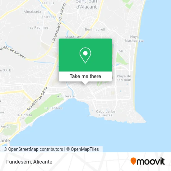 Fundesem map