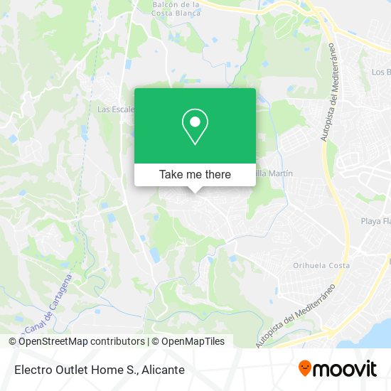 Electro Outlet Home S. map