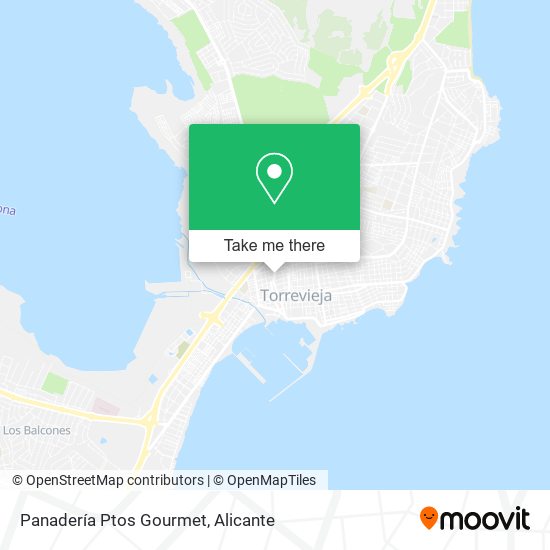 Panadería Ptos Gourmet map