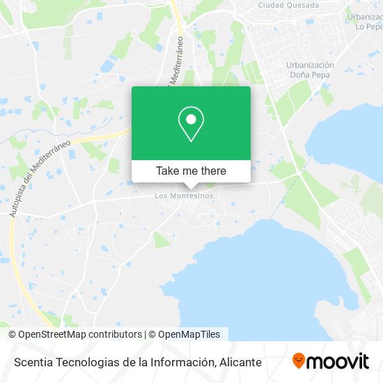 Scentia Tecnologias de la Información map