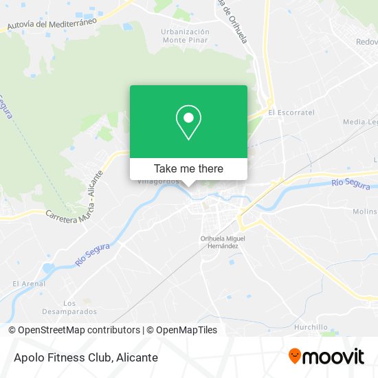 Apolo Fitness Club map