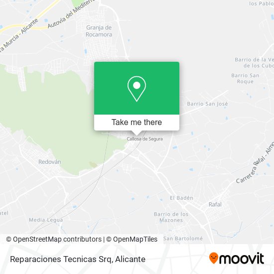 mapa Reparaciones Tecnicas Srq