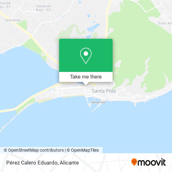 Pérez Calero Eduardo map