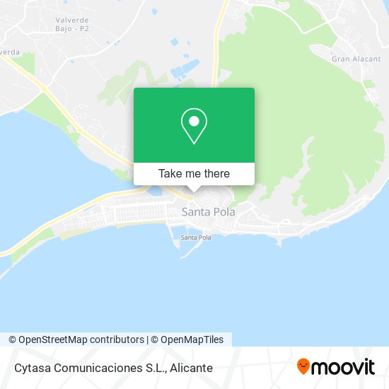 Cytasa Comunicaciones S.L. map