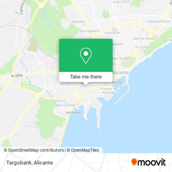 Targobank map