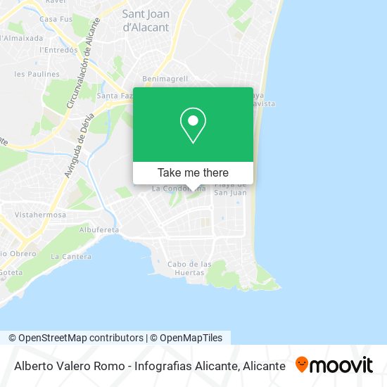 mapa Alberto Valero Romo - Infografias Alicante