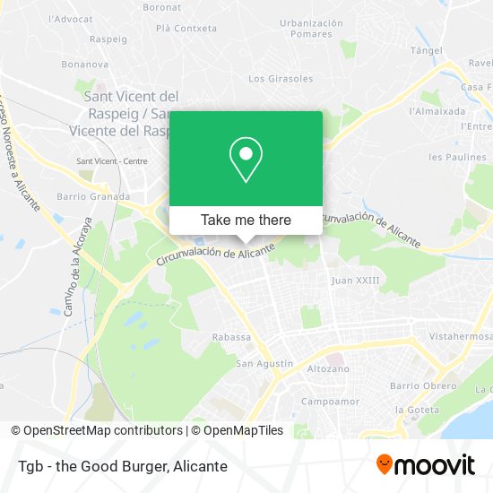 Tgb - the Good Burger map