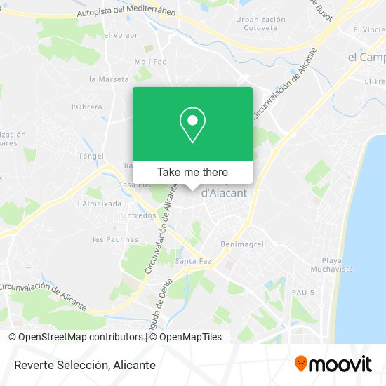 Reverte Selección map