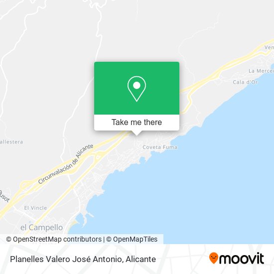 Planelles Valero José Antonio map