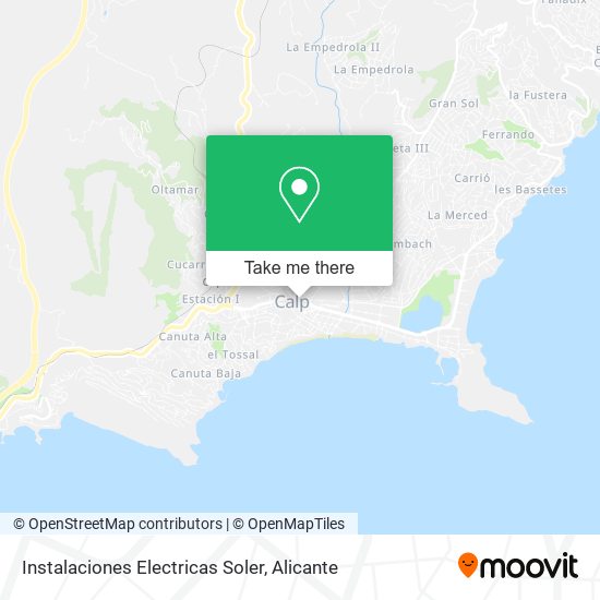 Instalaciones Electricas Soler map