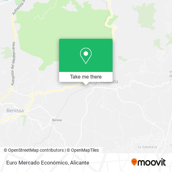 Euro Mercado Económico map