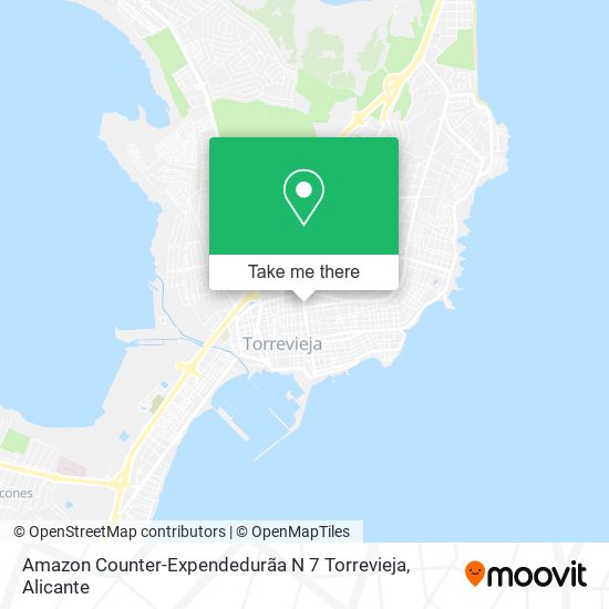 mapa Amazon Counter-Expendedurãa N 7 Torrevieja
