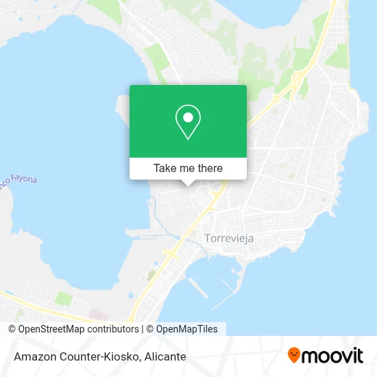 Amazon Counter-Kiosko map