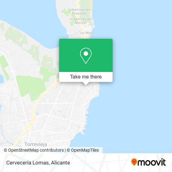 Cervecería Lomas map