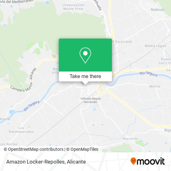 mapa Amazon Locker-Repolles