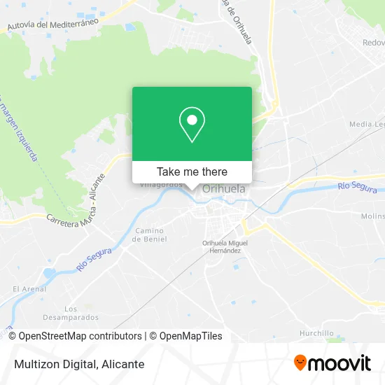 Multizon Digital map