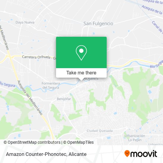 Amazon Counter-Phonotec map