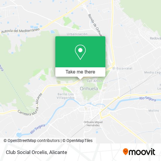 Club Social Orcelis map