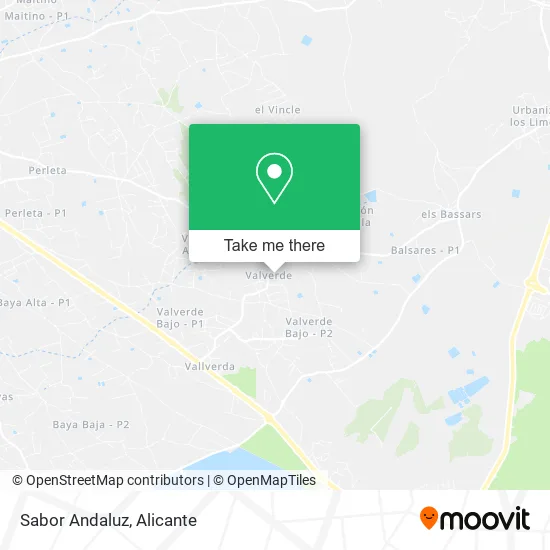 Sabor Andaluz map
