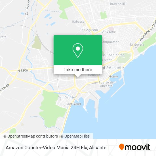 Amazon Counter-Video Mania 24H Elx map