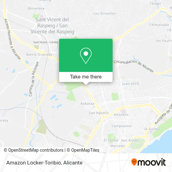 Amazon Locker-Toribio map