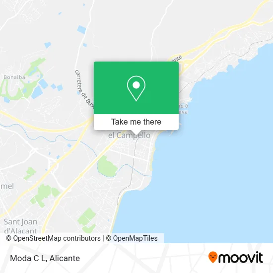 Moda C L map