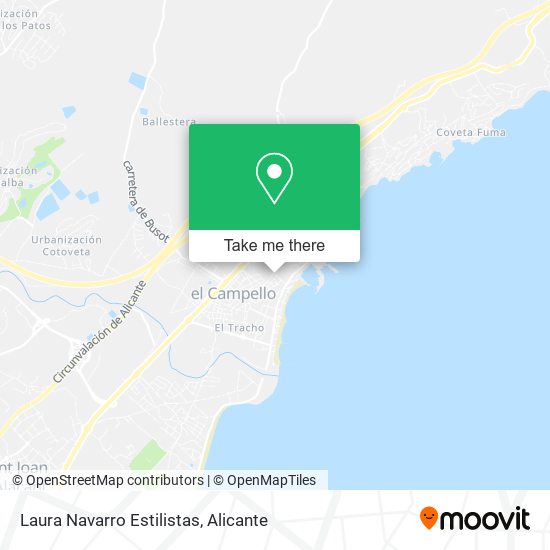 Laura Navarro Estilistas map