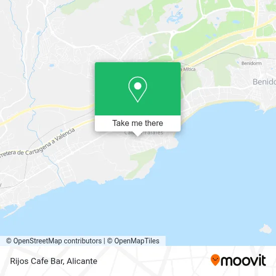 Rijos Cafe Bar map