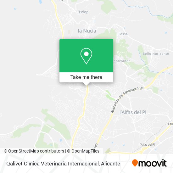 Qalivet Clínica Veterinaria Internacional map