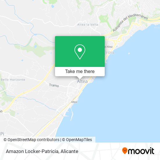 Amazon Locker-Patricia map