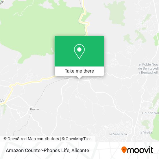 Amazon Counter-Phones Life map