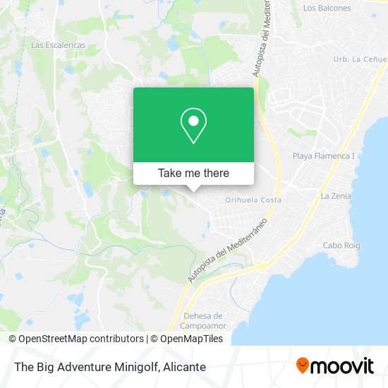 The Big Adventure Minigolf map
