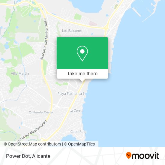 Power Dot map