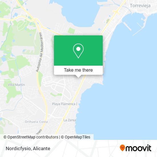 Nordicfysio map