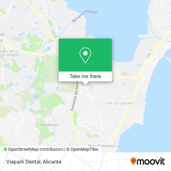 mapa Viapark Dental