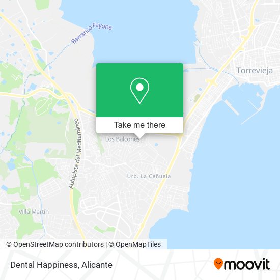 Dental Happiness map