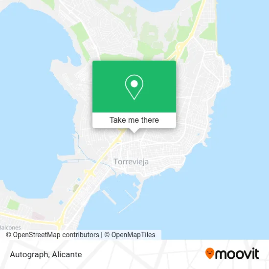 Autograph map