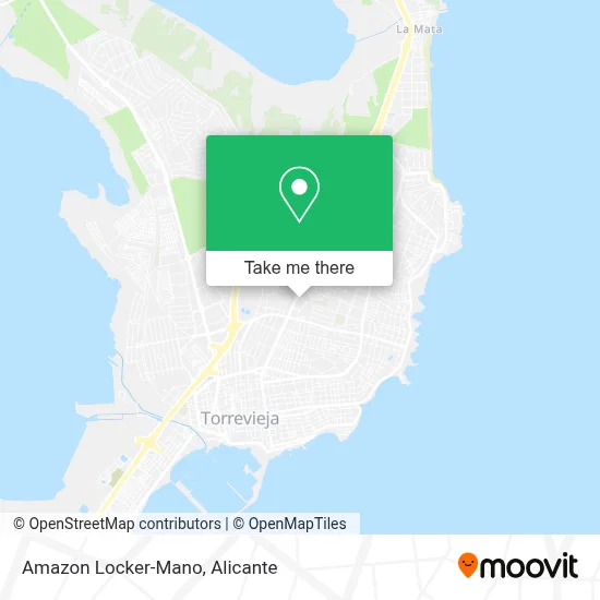 Amazon Locker-Mano map