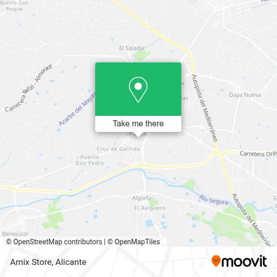 Amix Store map