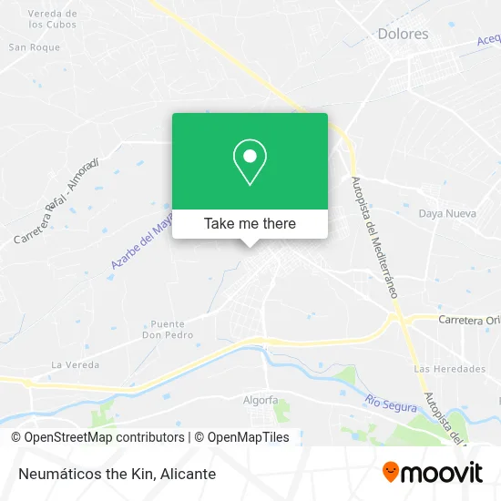Neumáticos the Kin map