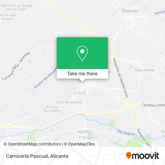 Carnicería Pascual map