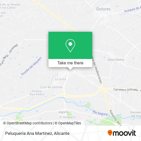 Peluqueria Ana Martínez map