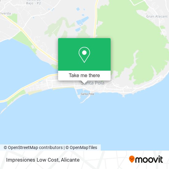 Impresiones Low Cost map